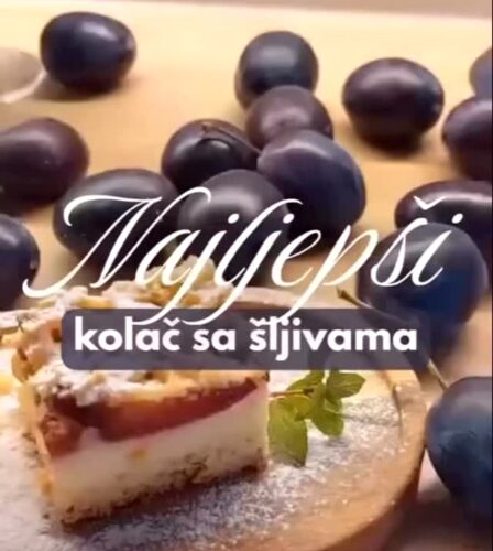 Kolač sa šljivama