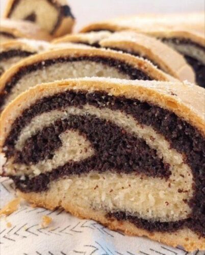 Štrudla s makom (posna)