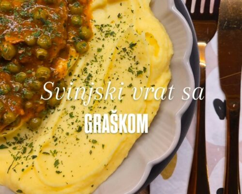 Svinjski vrat sa graškom